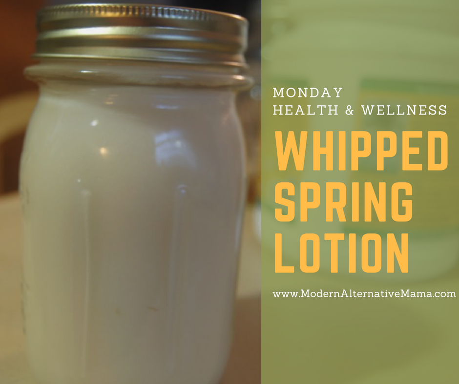 DIY: Whipped Spring Lotion