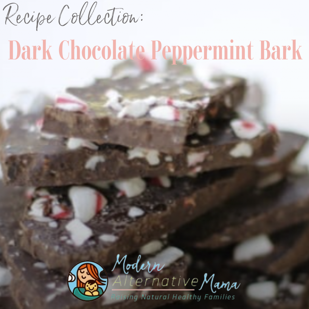 Recipe Collection: Dark Chocolate Peppermint Bark