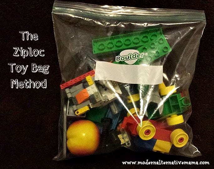 The Ziploc Bag Toy Method