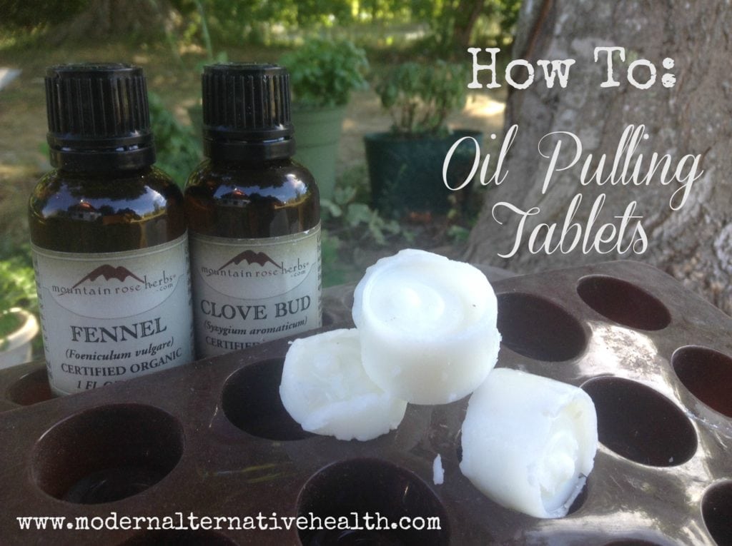 DIY: Oil Pulling Tablets