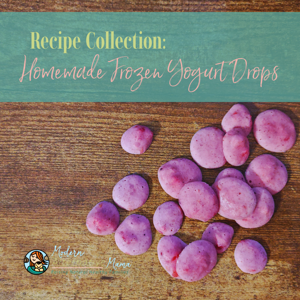 Homemade Frozen Yogurt Drops